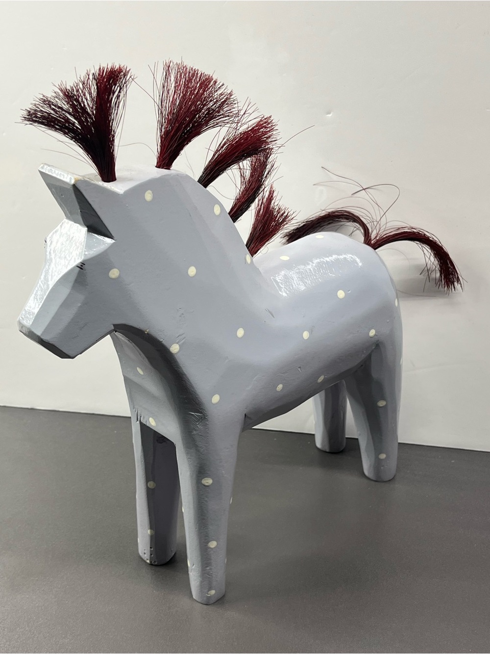 IKEA STOLLE Dala Horse Wood 10.5” - Picture 5 of 8